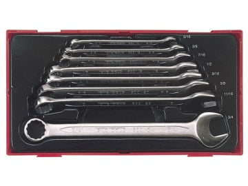 TENTT3592 TT3592 A/F Combination Spanner Set, 8 Piece