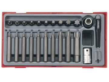 TENTTTX23 TTTX23 TX Bit Socket Set, 23 Piece - 1/2in Drive