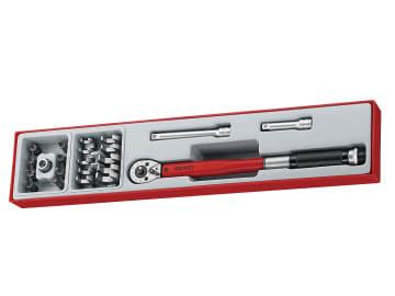 TENTTX3892 TTX3892 Torque Wrench Set, 22 Piece - 3/8in Drive