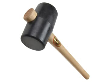 THO954 954 Black Rubber Mallet 74mm 800g