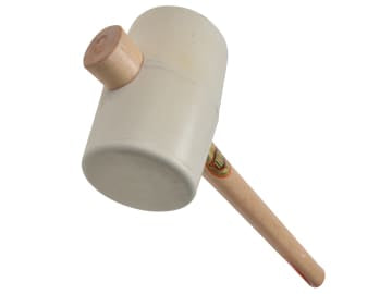 THO957W 957W White Rubber Mallet 90mm 1450g