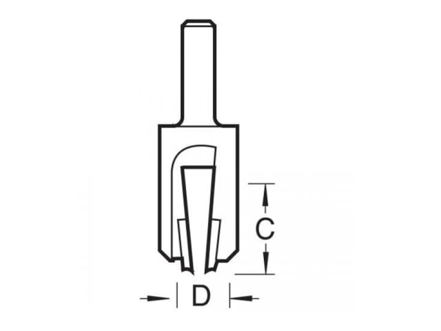 TRE241014TC 24/10 x 1/4 TCT Plug Maker No.10