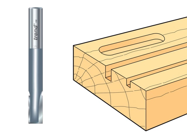 TRE320L14TC 3/20L x 1/4 TCT Two Flute Pocket Cutter 6.3 x 16mm