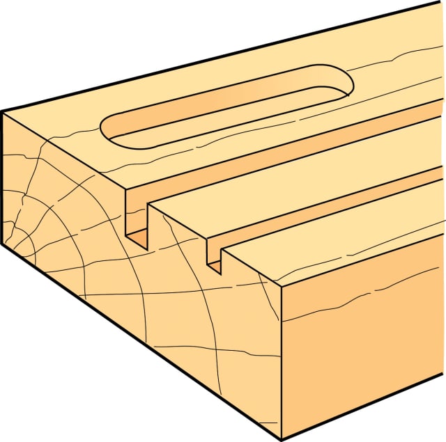 TRE4214TC 4/2 x 1/4 TCT Two Flute Cutter 16.0 x 19mm