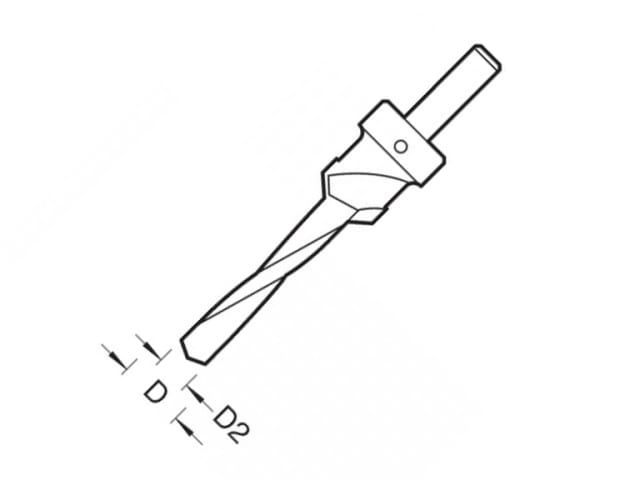 TRE62008TC 6200/8 TCT Countersink Set