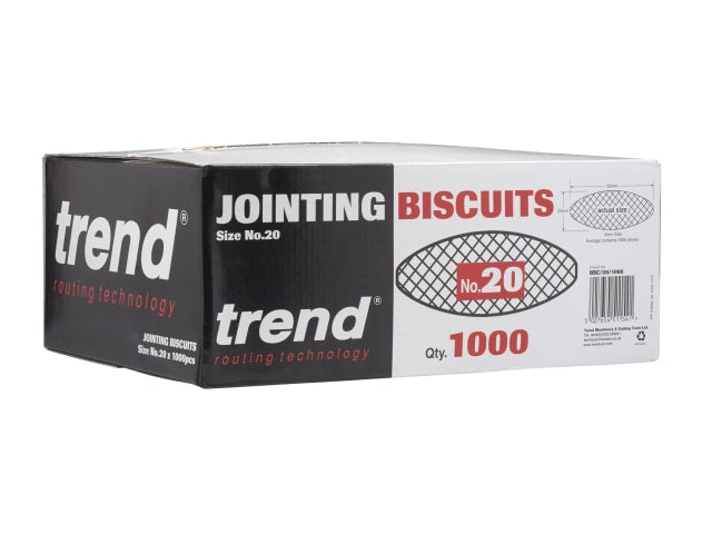 TREBSC201000 BSC/20/1000 Biscuits No.20 (Pack 1000)