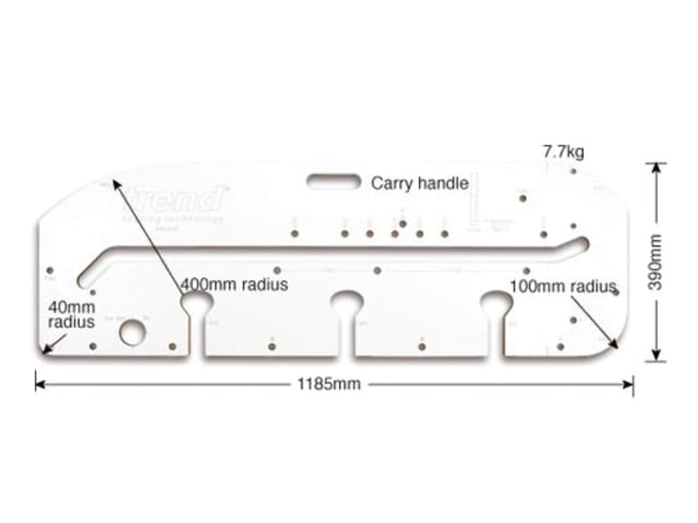 TREKWJ900 KWJ900 Kitchen Worktop Jig 900mm