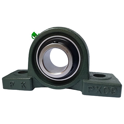 UCPX05 (MP25) - 25mm Bore 2 Bolt Plummer / Pillow Block Cast Iron Self Lube Housed Bearing & Insert