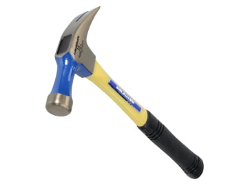 VAUE18F E18F Electrician's Hammer Fibreglass Handle 510g (18oz)