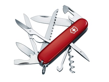 VICHUNTB Huntsman Swiss Army Knife Red Blister Pack