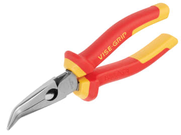 VIS10505870 High Leverage VDE Bent Nose Pliers 200mm (8in)