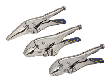 VIST76KBT Fast Release™ Locking Pliers Set of 3 7R  9LN & 10WR
