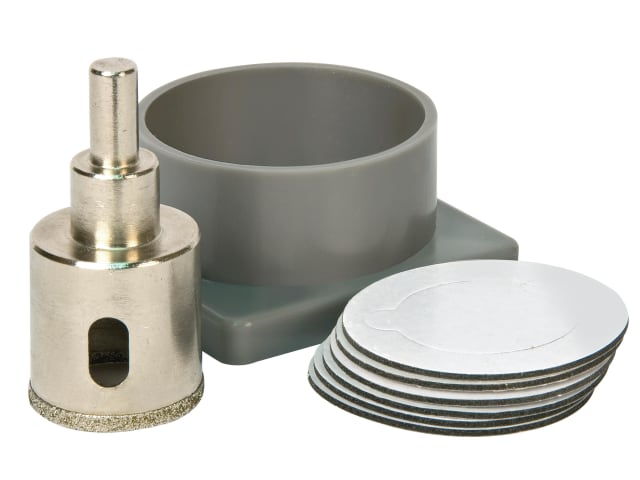 VIT102772 Diamond Tile Drill Self Adhesive Kit System 35mm
