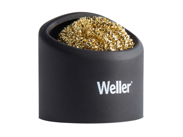 WELACCBSH Brass Wire Sponge Cleaner with Holder