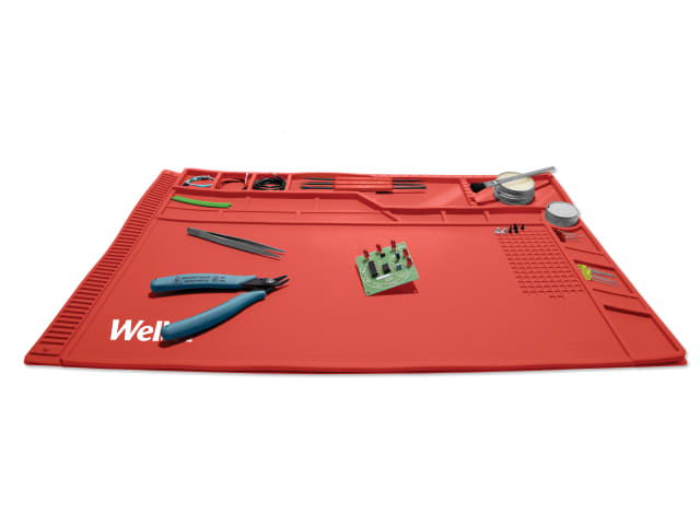WELACCWSM1 Soldering Work Station Mat 546 x 349mm (21.6 x 13.8in)