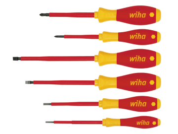 WHA00833 SoftFinish® electric SL/PH Screwdriver Set, 6 Piece