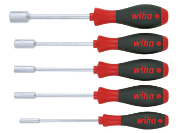 WHA01034 SoftFinish® Hex Nut Driver Set, 5 Piece