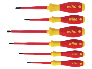 WHA25477 SoftFinish® electric SL/PZ Screwdriver Set, 6 Piece