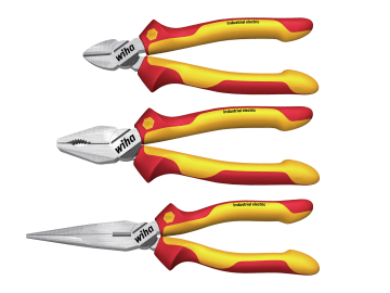 WHA38637 Industrial electric Pliers Set, 3 Piece