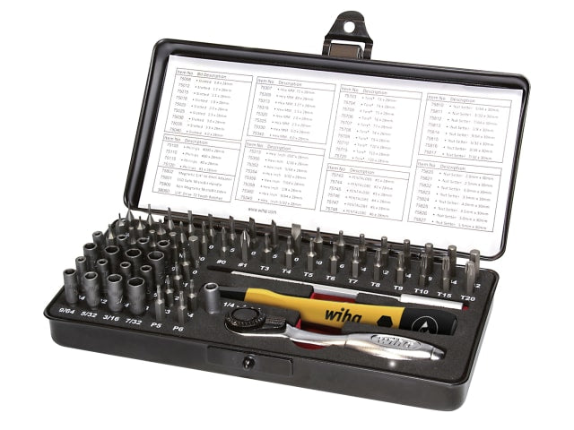 WHA39971 ESD Micro-bit Set, 66 Piece (inc. Case)