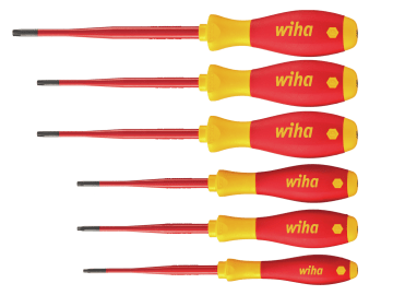 WHA41245 SoftFinish® electric slimFix TX/TR Screwdriver Set, 6 Piece