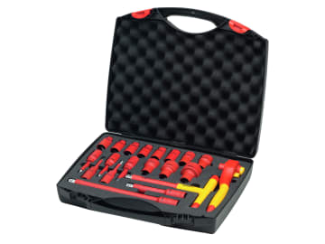 WHA43024 Insulated 1/2in Ratchet Wrench Set, 21 Piece (inc. Case)