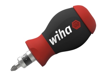 WHA43613 Magnetic SoftFinish® Stubby Screwdriver with Bit Magazine