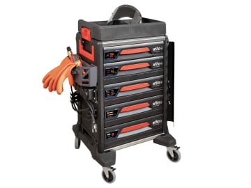 WHA44423 eMobility Workshop Trolley Set, 113 Piece