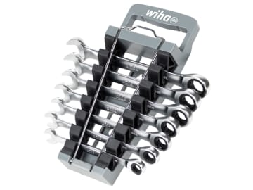 WHA44664 Ring Ratchet Spanner Set, 8 Piece