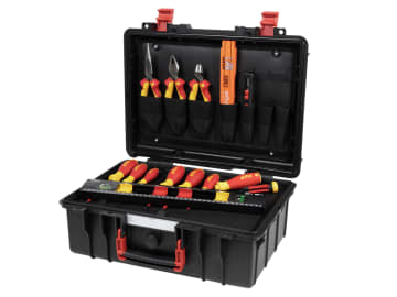 WHA45530 L electric Basic Tool Set, 18 Piece (inc. Case)