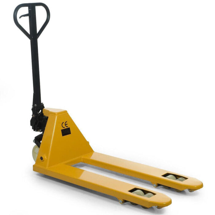 Wide Pallet Truck with Nylon Wheels
