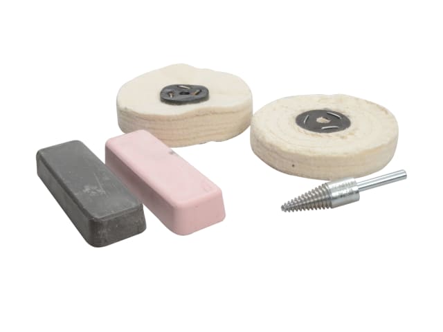 ZENPFPK5A Polishing Kit Ferrous Metal - Grey & Pink