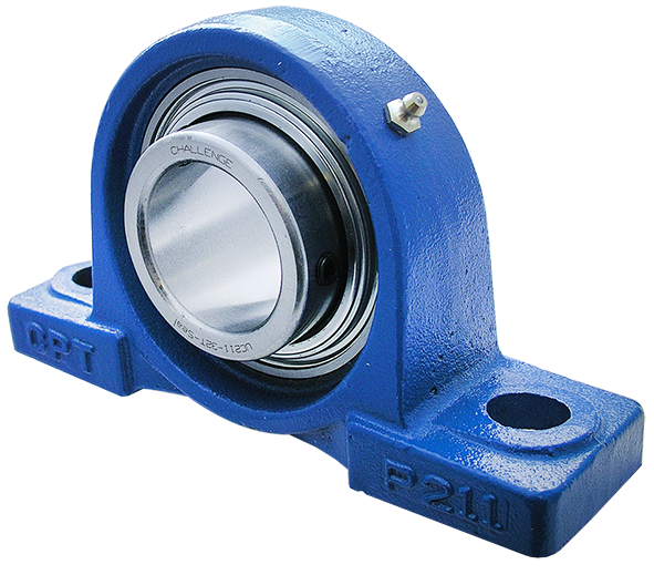 UCP216 (NP80) Triple Seal L3 2 Bolt Plummer / Pillow Block Cast Iron Self Lube Housed Agri Bearing & Insert
