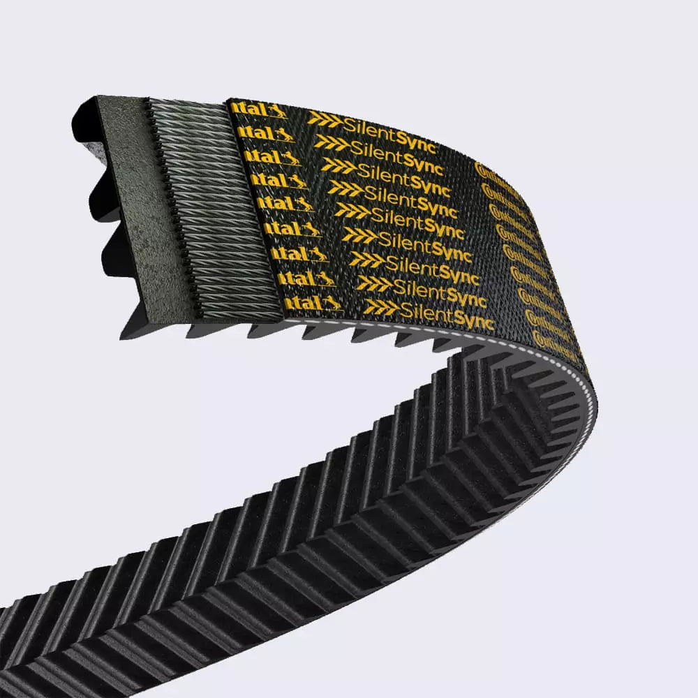 Y-1120 Continental Contitech SilentSync (Eagle) Yellow Helical Offset Tooth Timing Belt