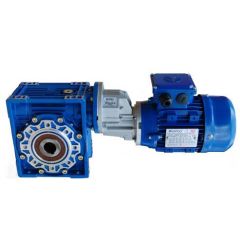 Amtecs Helical Worm Gearmotor with Brake,  
0.75kW, 
3 phase, 
4 Pole, 
80/TCNDK110/SXA80 Frame at 
30.1 Ratio (Electric Motor + Gearbox)