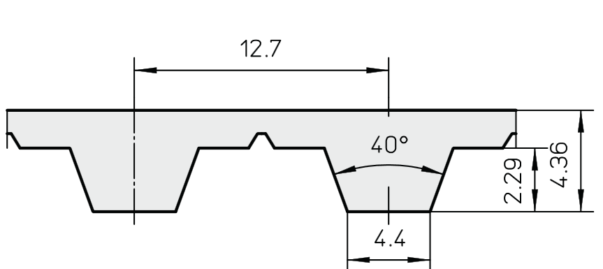 Correa dentada imperial síncrona continental 300H200 