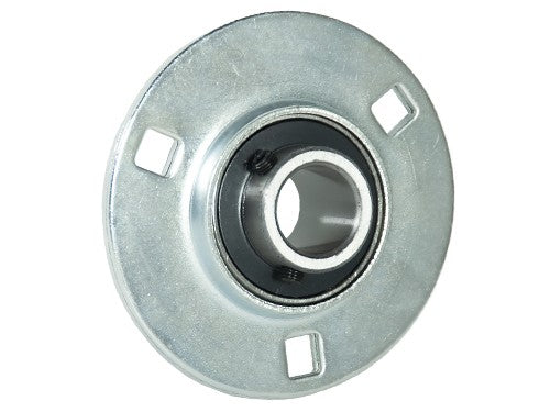 SS-SBPF205-14 SLFE7/8 Round 3 Bolt Pressed Steel Stainless Steel Bearing