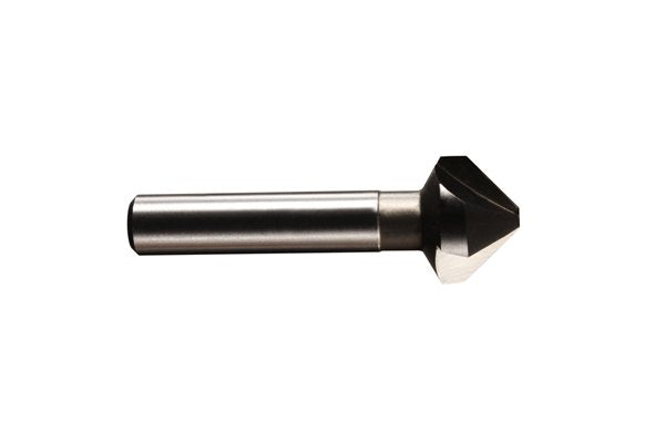 Presto 78010 23.0mm HSS DIN335 Bright 90 Degree 3 Flute Straight Shank Countersink Packed in 1's