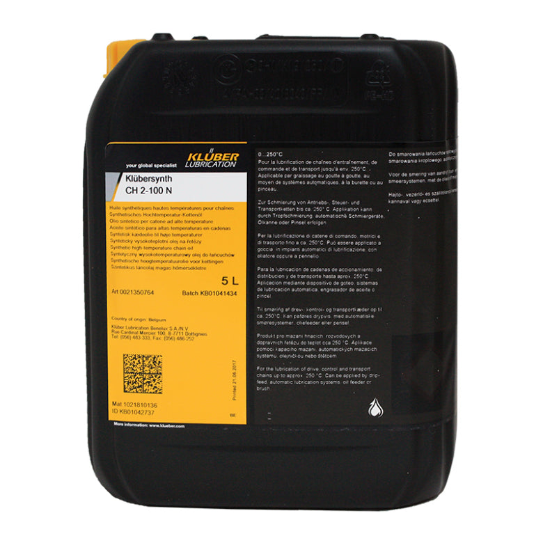 Kluber Lubrication - Klubersynth UH1 14-151 Cartouche Klubermatic Pro 250 Oil Lubricant (096037-0262)