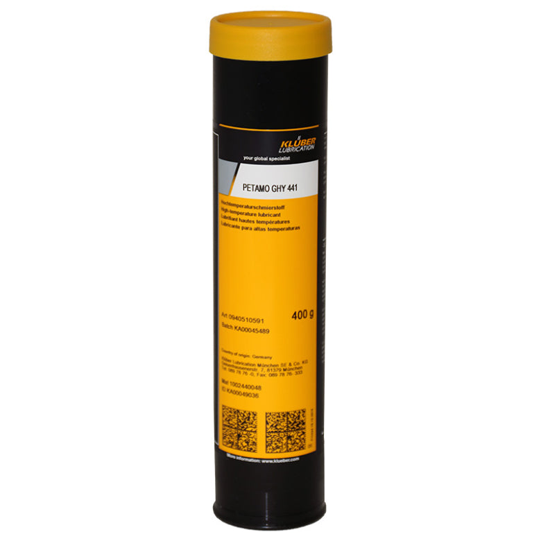 Kluber Lubrication - Petamo GHY 133 N Nova Cartridge Bearing Grease Oil Lubricant (838520-0919)