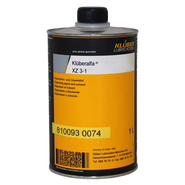 Kluber Lubrication - Kluberalfa YV 93-302 Tube Pe 4 G Black Lubricant (013062-0368)