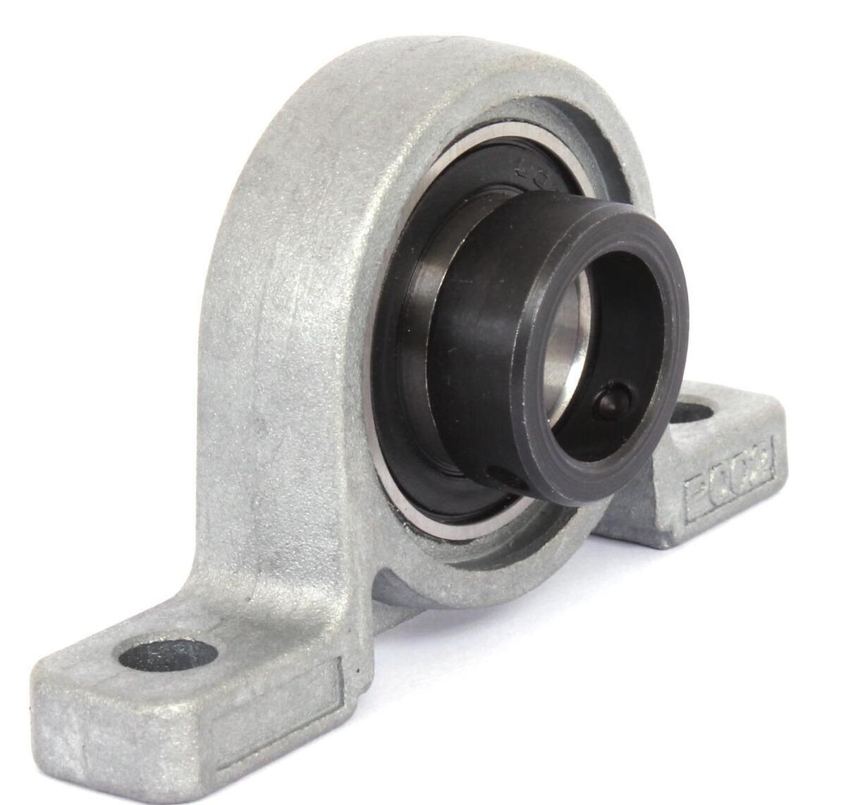 SS UP005 25mm Bore Self Lube Bearing 2 Bolt Stainless Steel Plummer