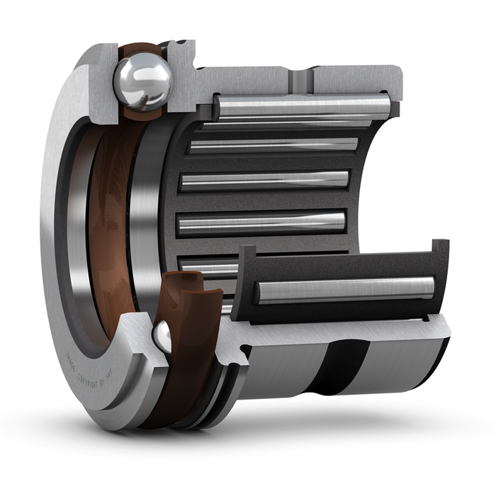 NKX30 30x42x30mm SKF Needle Roller With Thrust Bearing And Thrust With Cage