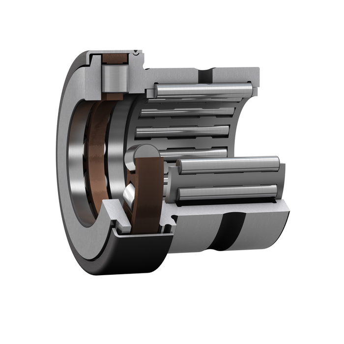 NKXR35Z 35x47x30mm SKF Needle Roller With Cylindrical Roller Thrust Bearing