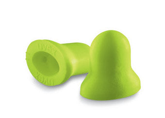 Uvex Xact-Fit Corded Ear Plug Replacement Green 2124-001 (PACK OF 250)