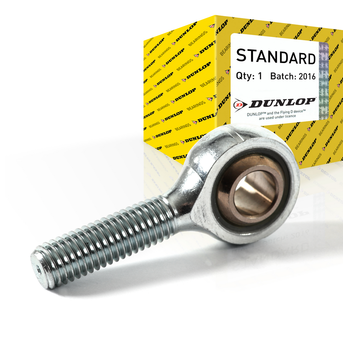 Pos10 POS10 Stainless Steel Bronze Liner Male Right Hand Rod End Bearing M10