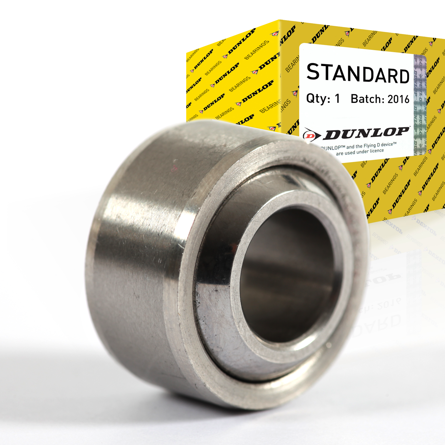 COM24T  Bore Dunlop Spherical Plain Bearing - Steel / PTFE