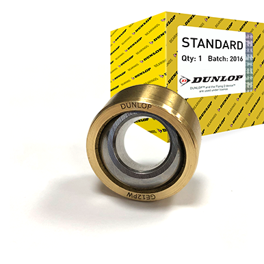 G10PW 10mm Bore Dunlop Spherical Plain Bearing - Steel / PTFE