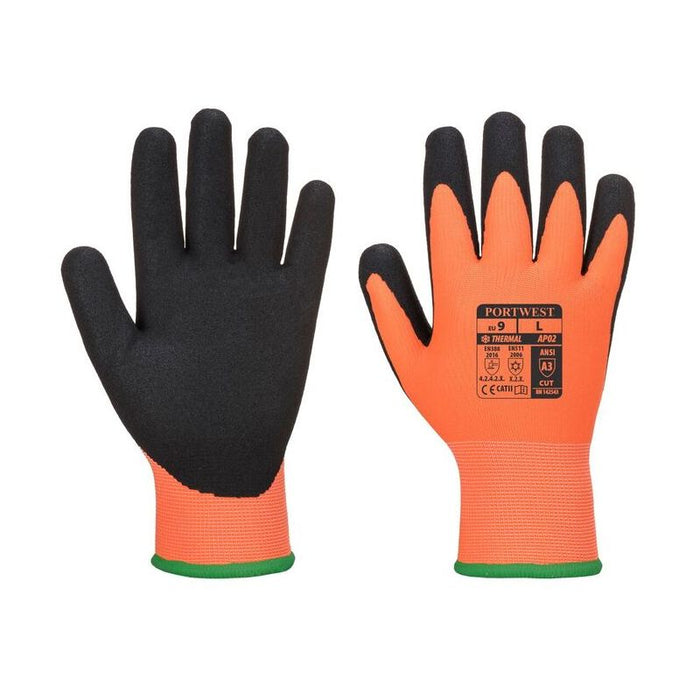 Thermo Pro Ultra Handschuhe Orange/Schwarz AP02O (EINZEL- ODER MEHRERPACKUNG)