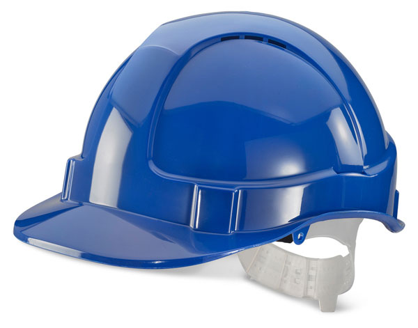 Economy Vented S Helmet Blue BBEVSHB